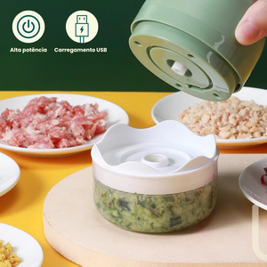 Miniprocessador Elétrico De Alimentos 250 ml