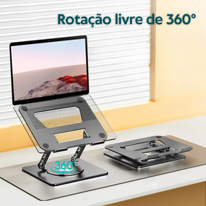 Suporte de Notebook Com Rotação 360º