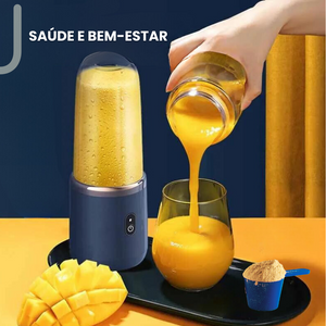 Liquidificador Portátil 400 ml + Brinde Exclusivo