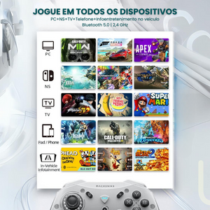 Controle De Videogame G5 Pro Sem Fio Para PC